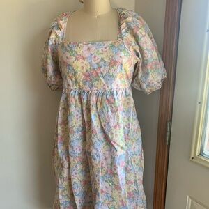 Jillian Harris x Joe Fresh Floral Dress